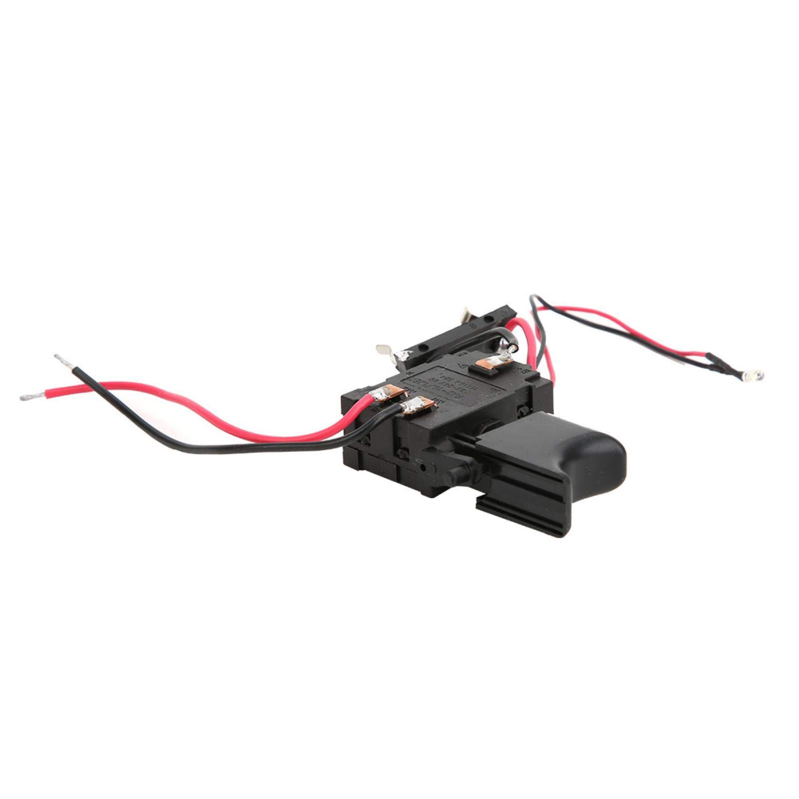 Electric Drill Switch - Adjustable Speed Control with LED Light for Power Tools | Perfect for DIY Projects, Home Repairs, and Woodworking