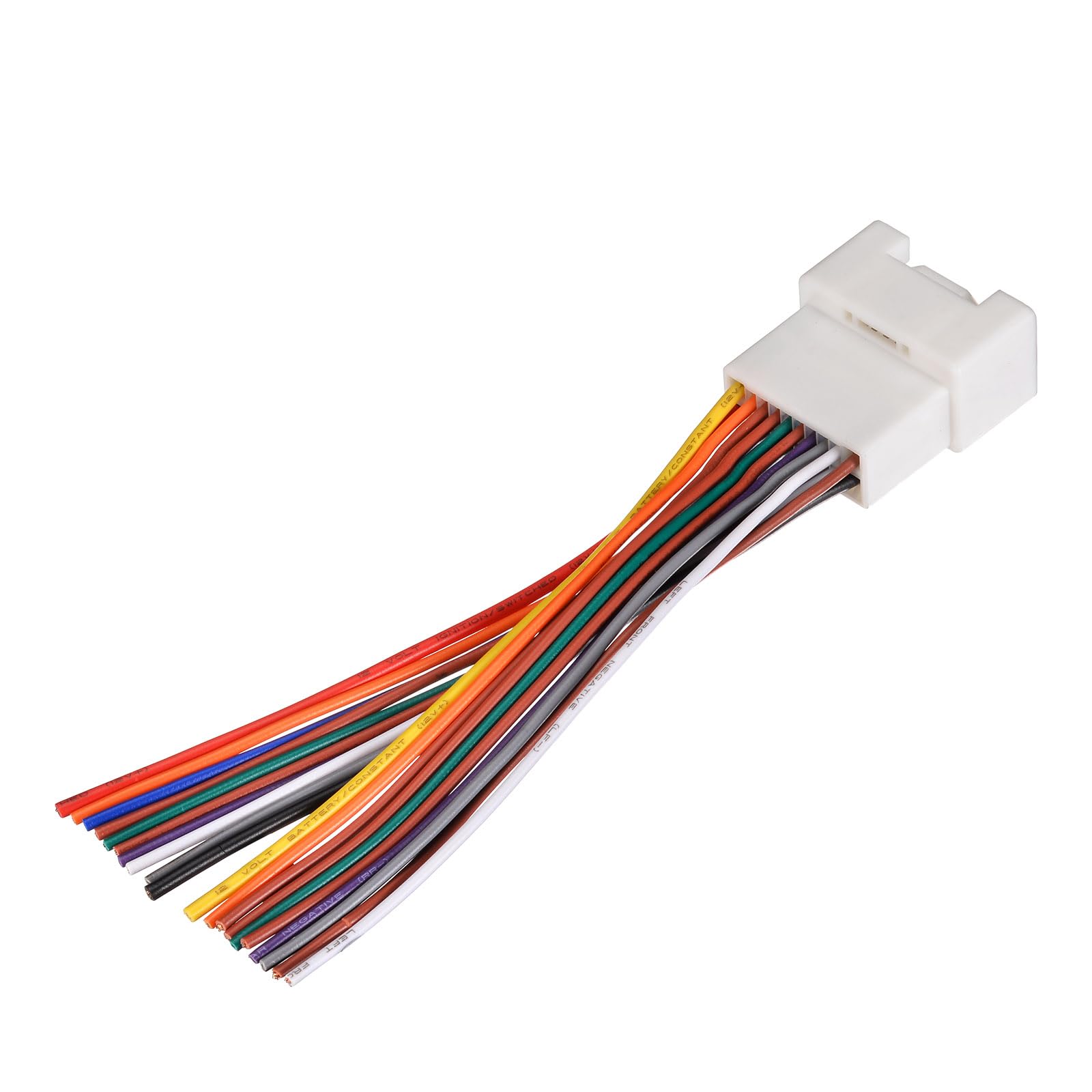 SZSAUTO 20Pin Car Stereo Radio Wire Harness - Compatible with Multiple Vehicle Models | Perfect for Car Audio Installation & Aftermarket Stereo Upgrades