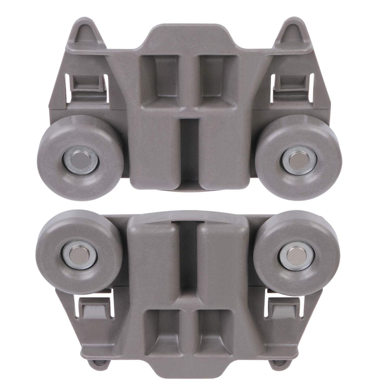 Premium Replacement Dishwasher Wheels (Pack of 4) - Compatible with Kenmore Elite & KitchenAid Dishwashers - Lower Rack Rollers Part# W10195417 - Perfect for Smooth Gliding & Quiet Operation