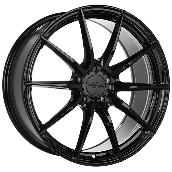 720Form RF2 R Gloss Black 19x8.5 +35 5x112mm 66.6mm Wheel - High Performance Alloy Rims for Audi, VW, BMW - Perfect for Street Racing & Custom Car Builds