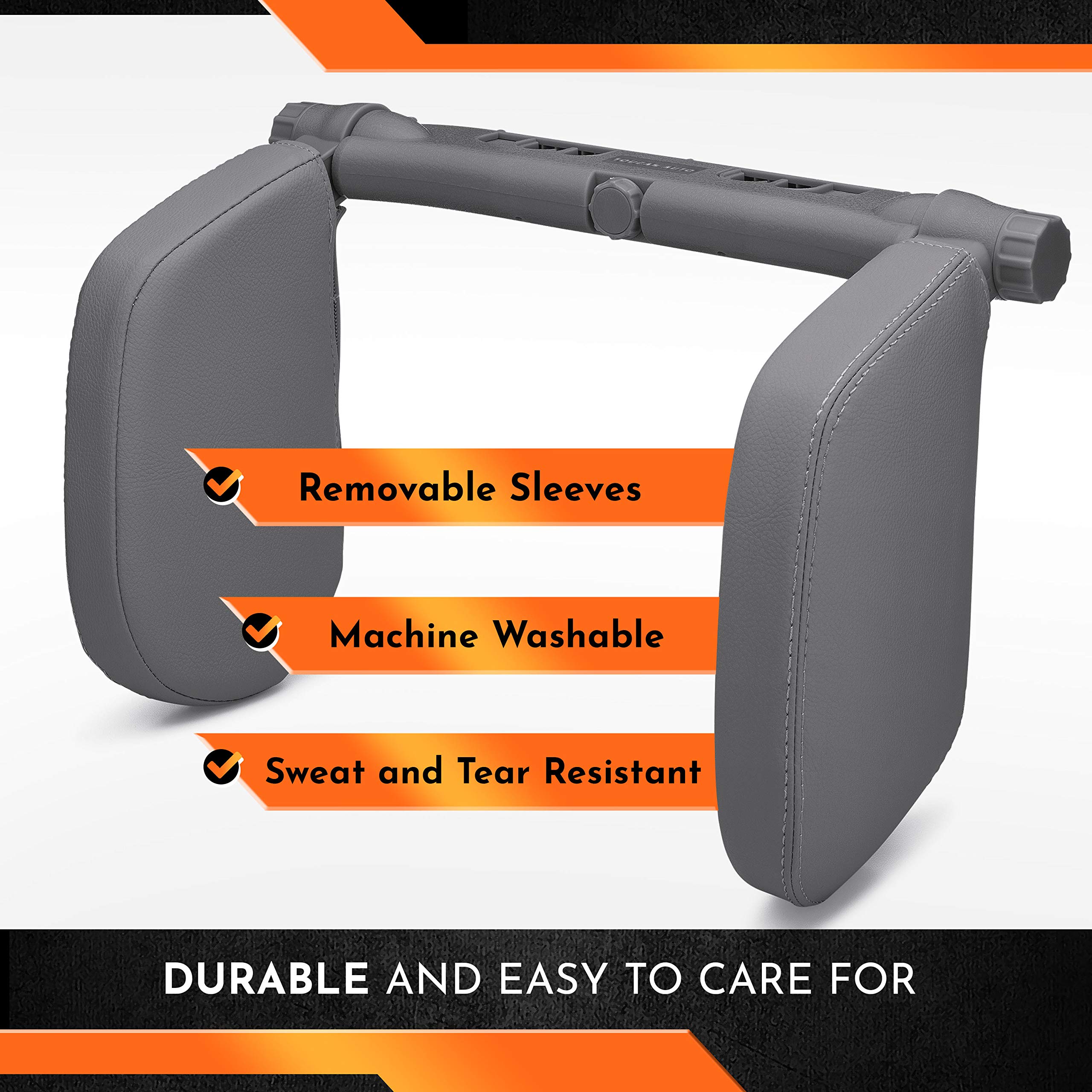 Universal Car Headrest Pillow - TOUCAN AUTO Headrest Wings for Neck Support & Comfort | Toddler Car Seat Support, Kids Car Sleeping Aid & Travel Accessories for Adults & Children | Perfect for Long Road Trips, Commuting & Airplane Travel