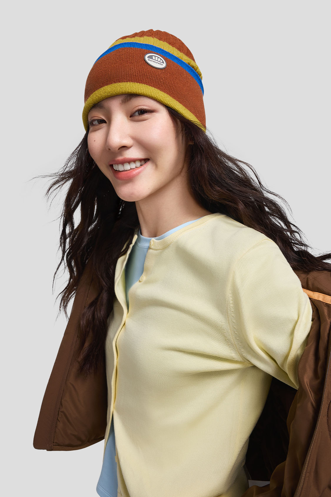 SkinShield Thermal Knit Beanie for Men & Women - Winter Warm Fleece Lined Hat for Outdoor Activities, Skiing, Hiking & Snow Sports