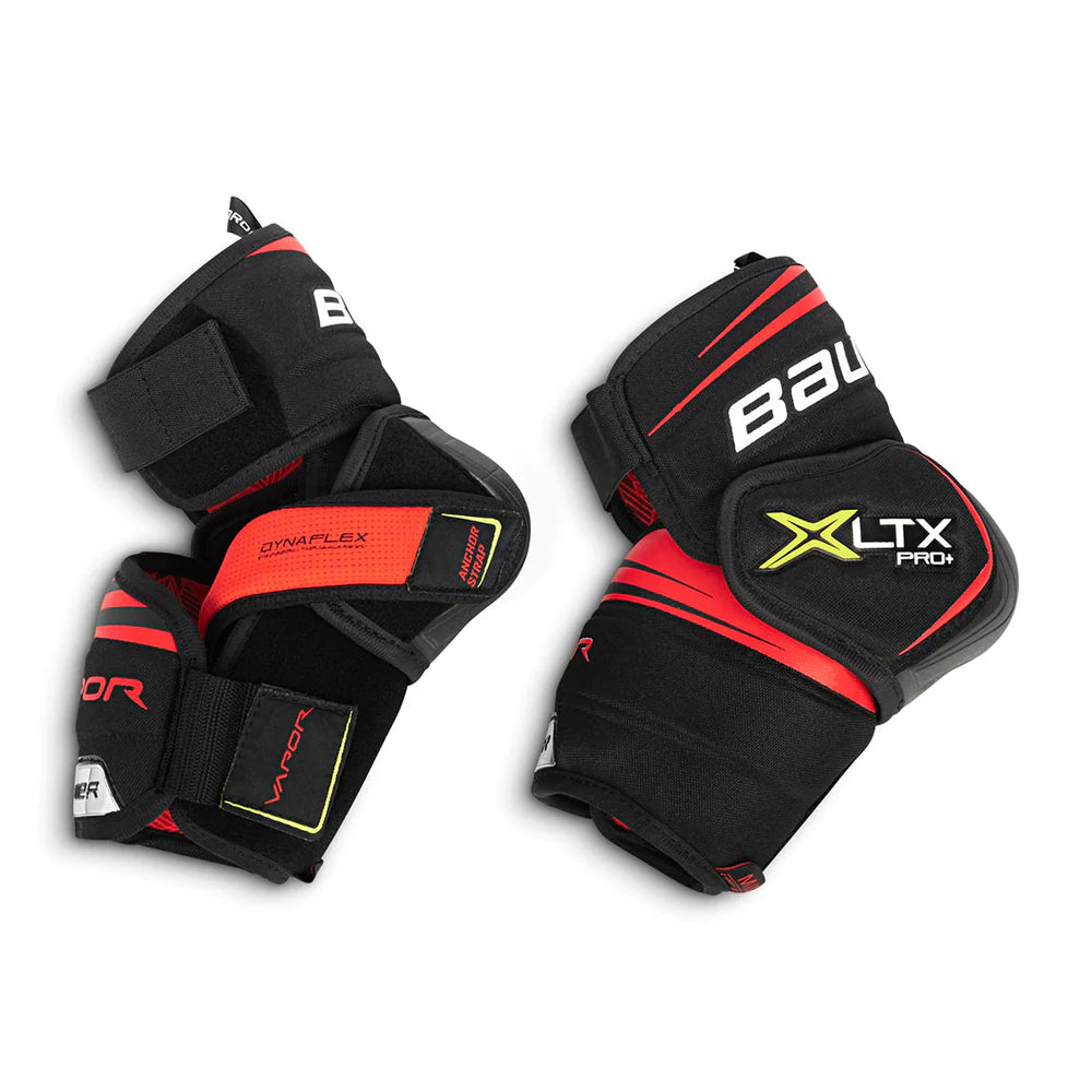 Bauer Vapor X LTX Pro Hockey Elbow Pads for Junior Players - Lightweight Protective Gear for Ice Hockey Practice & Games