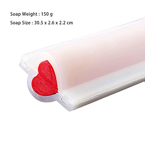 Heart-Shaped Silicone Candle Mold for DIY Candle Making - Tube Column Design for Candles, Jelly, Chocolate, Candy & Mousse Cakes - Perfect for Home Decor, Wedding Favors, and Craft Projects