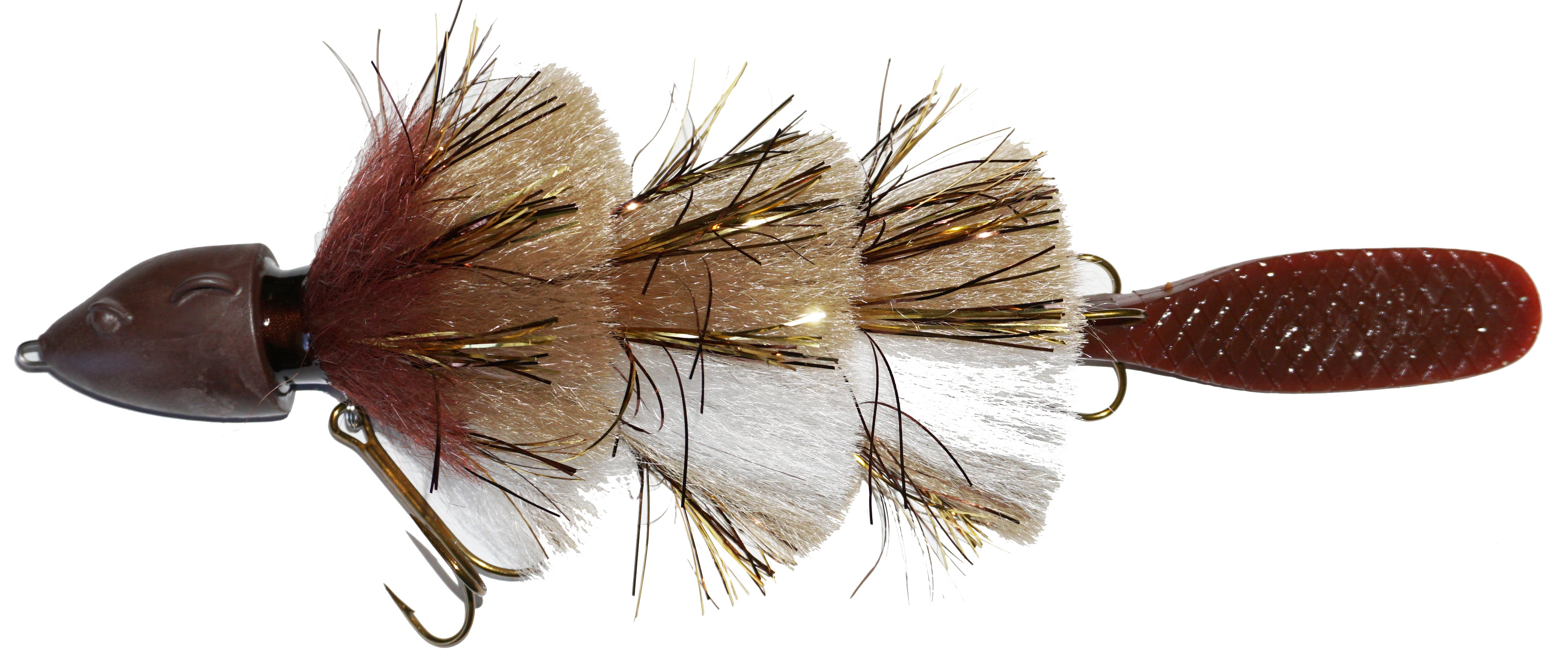 Beaver's Baits Baby Beaver XL Fishing Lures - Top Bass & Trout Attractor for Freshwater & Saltwater Fishing