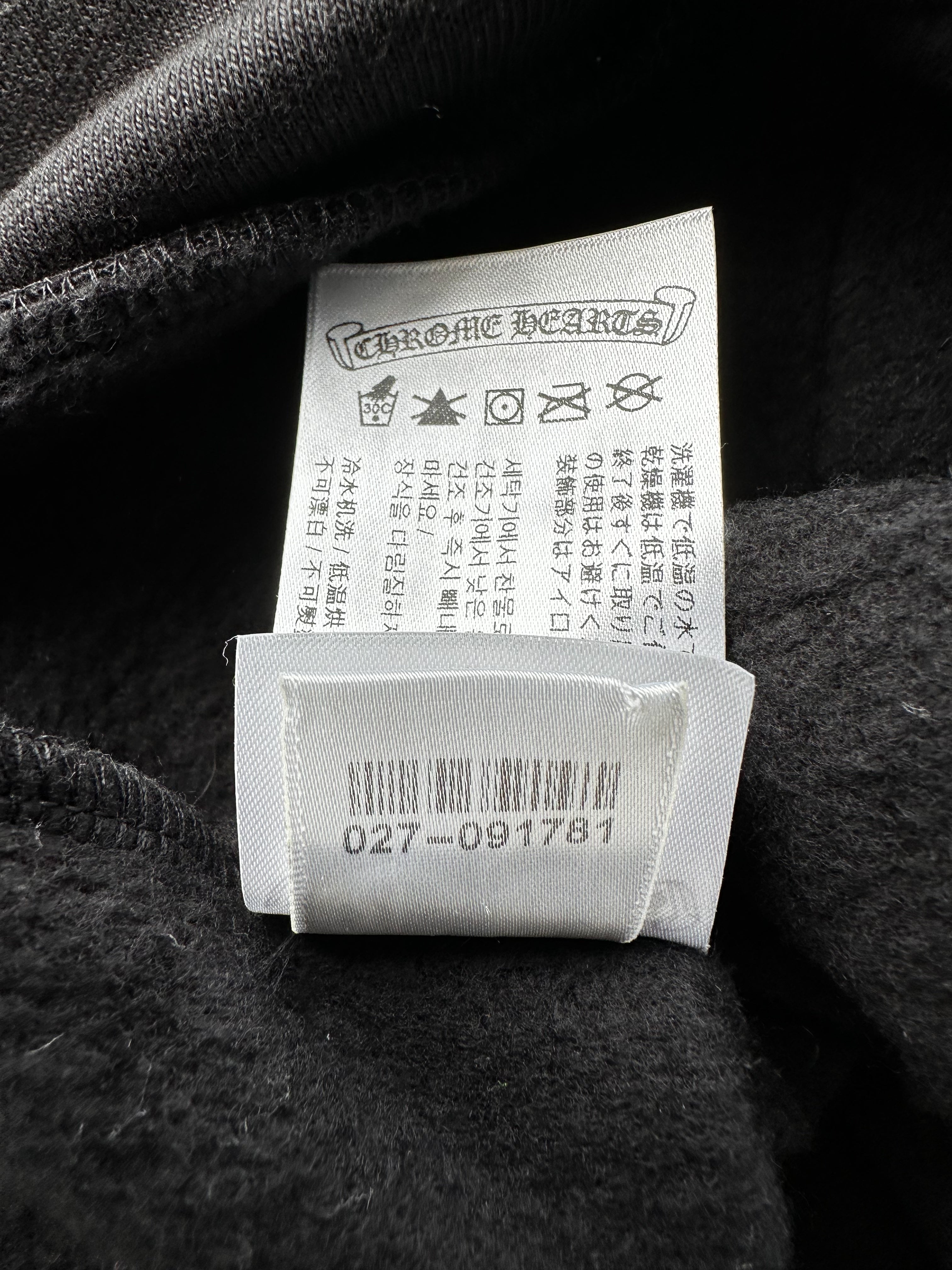 Chrome Hearts Black & White Hong Kong Horseshoe Logo Hoodie - Stylish Streetwear for Men & Women | Perfect for Casual Outfits, Urban Fashion & Night Out