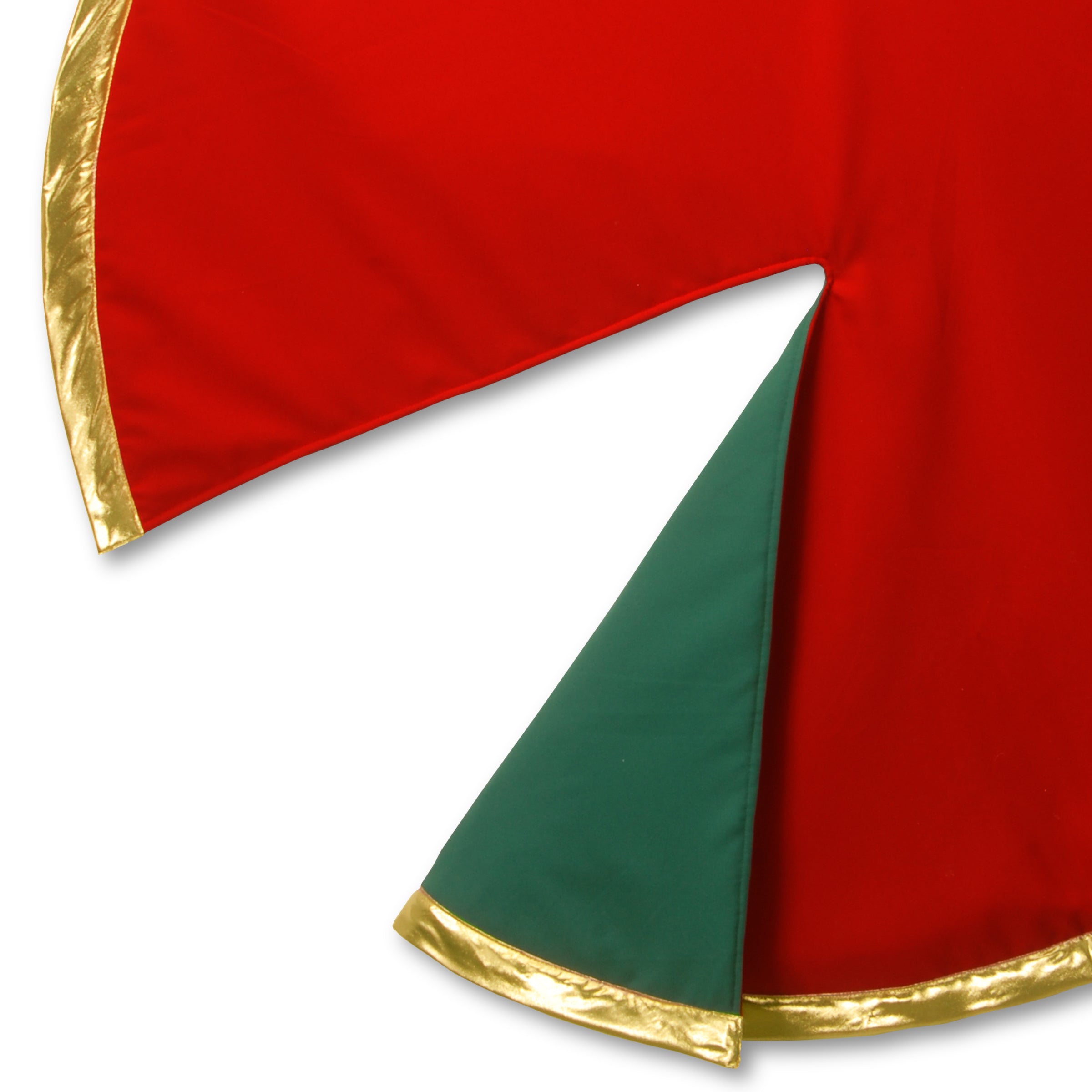 54 Inch Christmas Tree Skirt - Reversible Holiday Decor with Red and Green Patterns for Xmas Tree Base Cover | Perfect for Living Room, Bedroom & Holiday Party Decorations