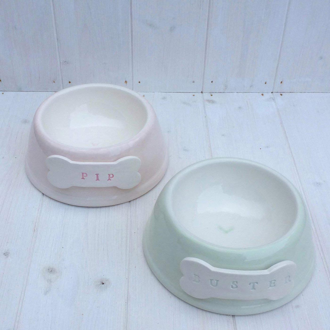 Custom Engraved Pastel Dog Bowl - Non-Slip Angled Design for Small & Medium Dogs - Perfect for Home, Travel & Outdoor Feeding