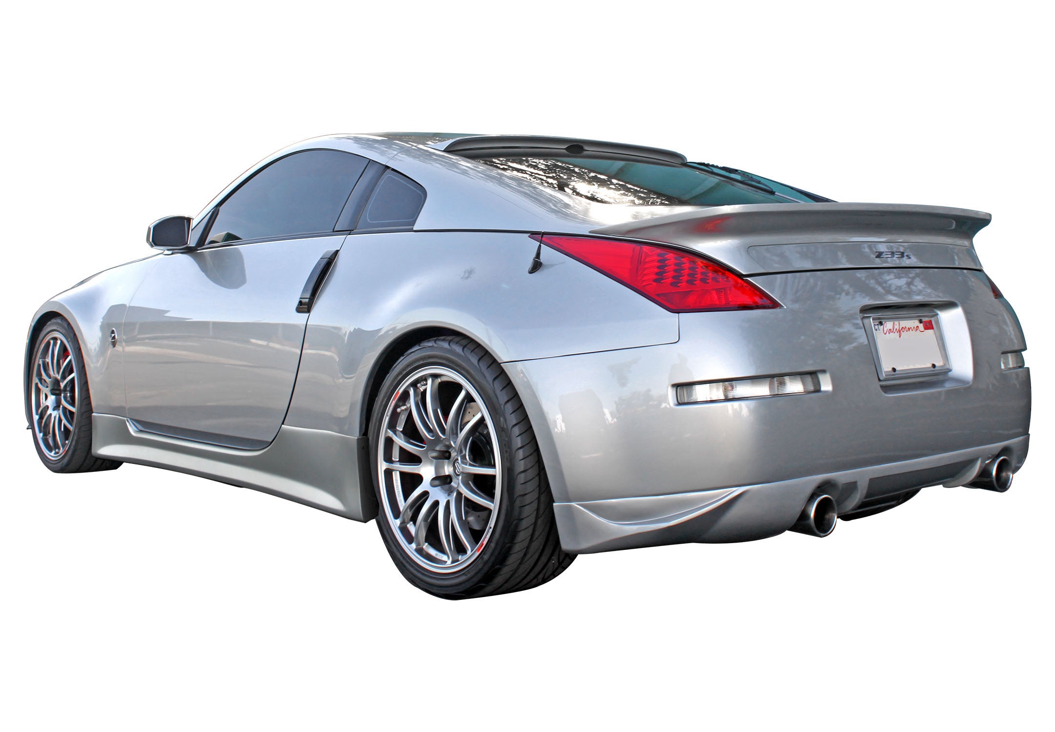 2003-2008 Nissan 350Z Z33 4-Piece Body Kit with Series 2 Skirts & Front Fascia (1035010KT2) - Upgrade Your Sports Car for Street Racing & Show Car Events
