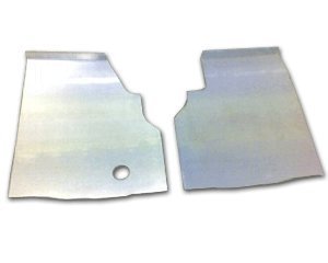 Classic 2 Current Fabrication 1951-1975 Jeep CJ-5 & M38A Front Floor Pans (Pair) - Heavy Duty Replacement Parts for Off-Road Restoration & Classic Jeep Repair