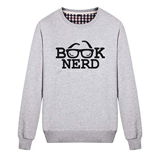 Funny Book Nerd Graphic Sweatshirt for Men & Women | Unisex Reading-Themed Pullover | Perfect for Book Lovers, Library Visits & Cozy Reading Sessions