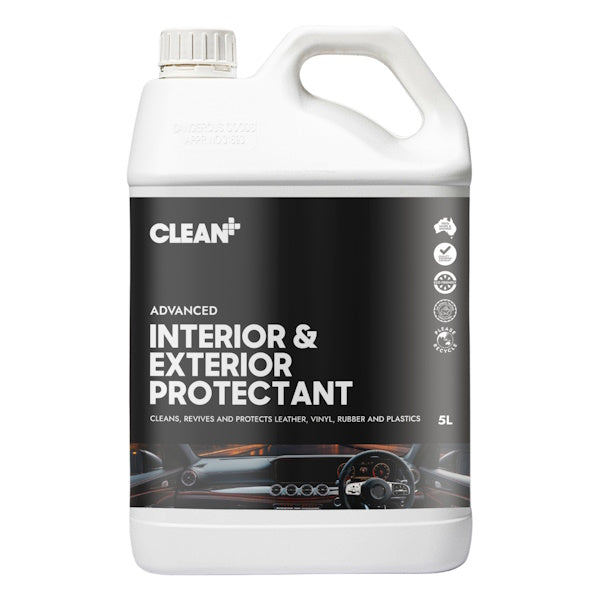 Clean Plus Advanced Interior and Exterior Protectant - Car, Boat & Home Surface Cleaner & Protector | Perfect for Leather, Vinyl, Plastic & Dashboard Care