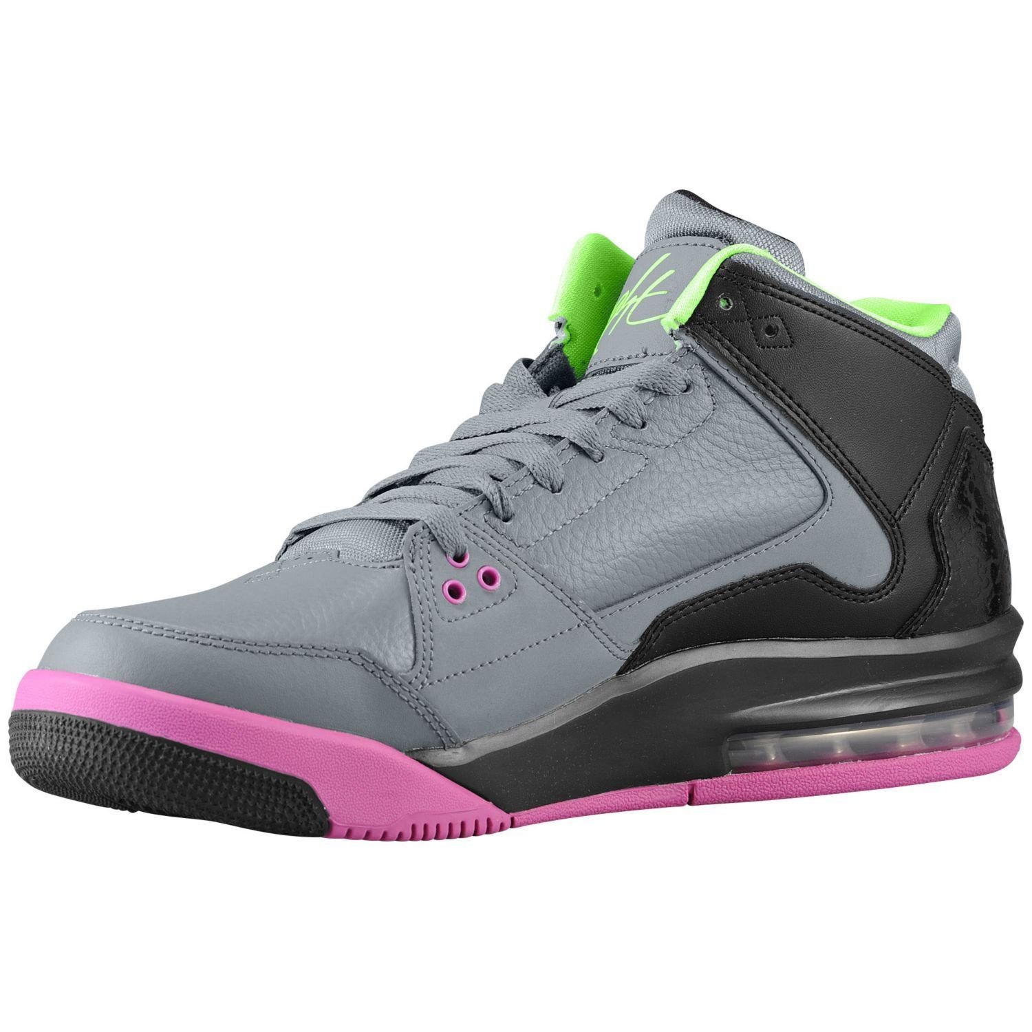 Jordan Men's Flight Origin Grey Black Basketball Shoes - High-Performance Sneakers for Basketball & Casual Wear - Size [Your Size]