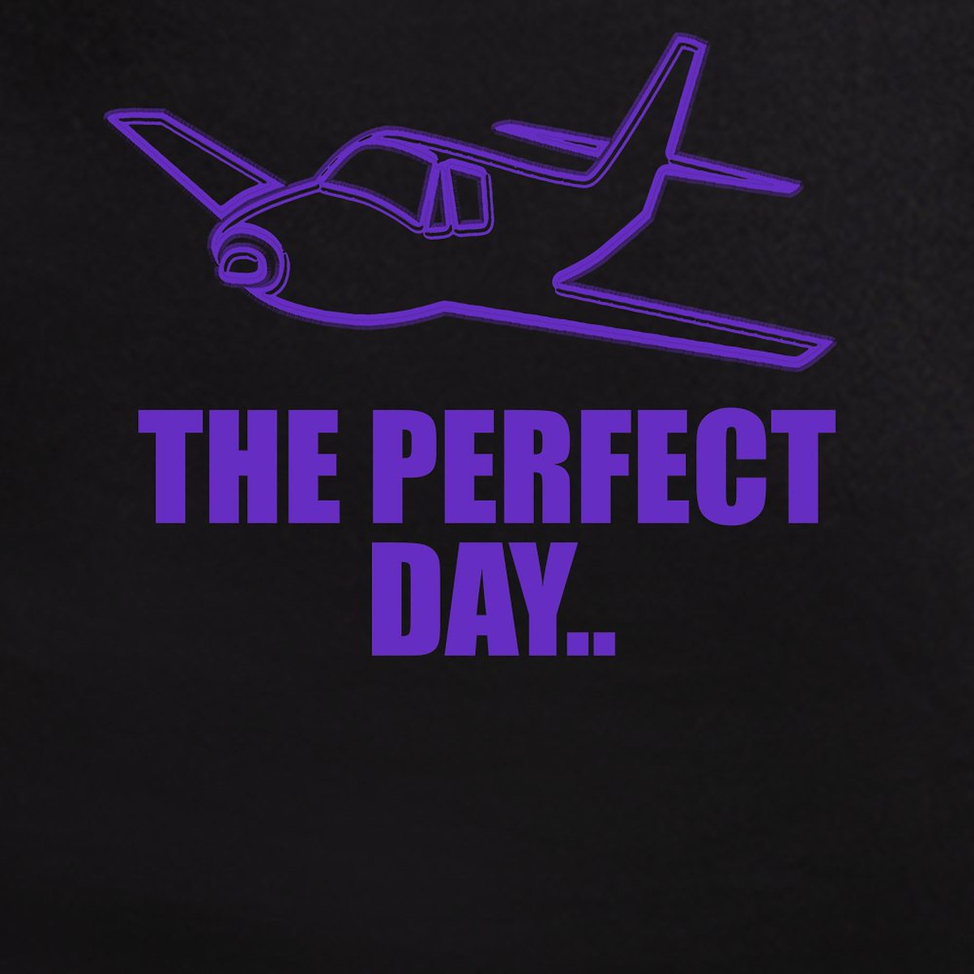 Purple Airplane Pajama Set for Men - Soft & Comfortable Sleepwear PJs - Perfect for Lounging, Travel & Gift Giving