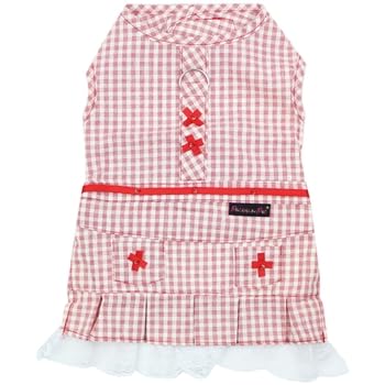 Gingham Countryside Dress Red
