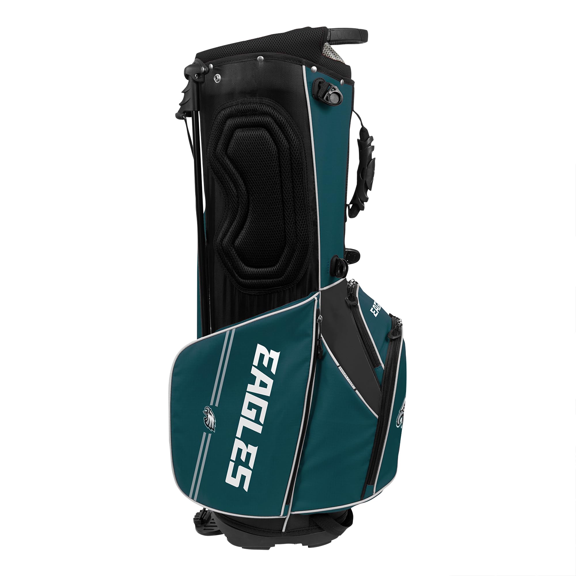 WinCraft NFL Caddie Carry Hybrid Golf Bag - Lightweight Durable Golf Stand Bag with Team Logo - Perfect for Football Fans & Golfers on the Course