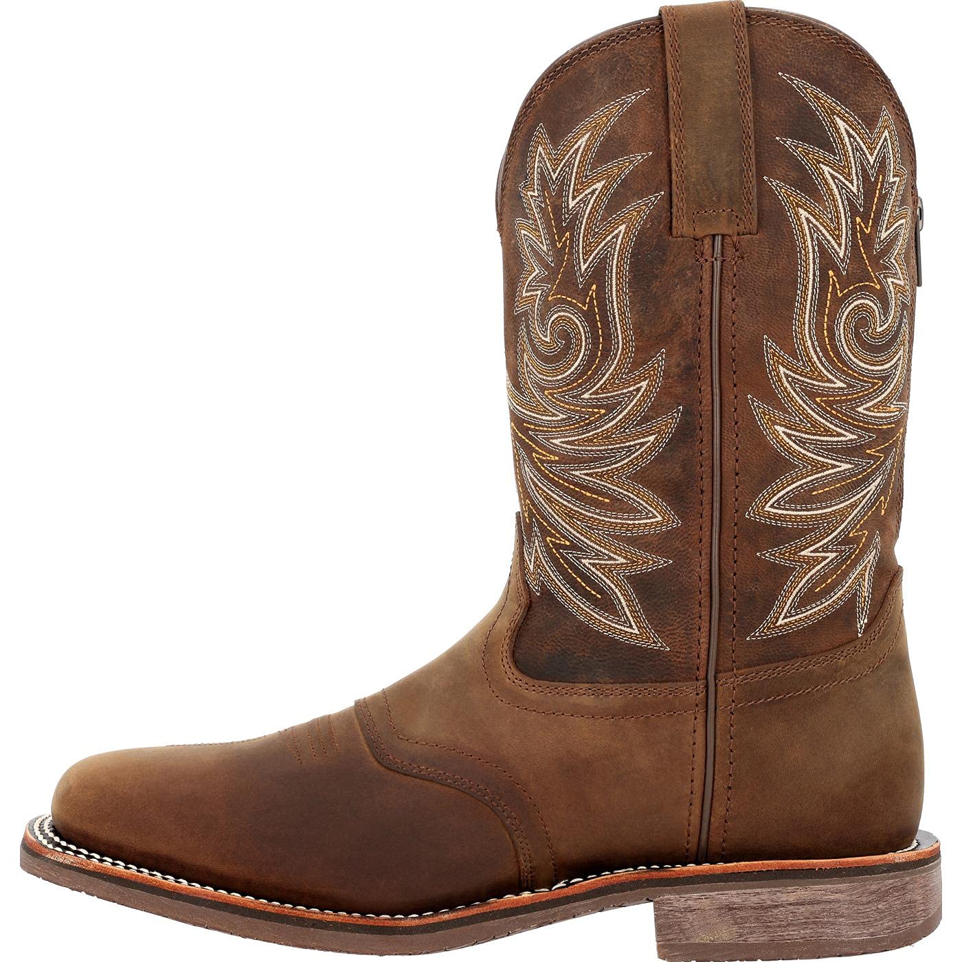 Georgia Boot Carbo-Tec Elite Waterproof Western Boots for Men - Size 10.5 Wide - Durable Work & Outdoor Boots for Ranch, Construction & Hiking