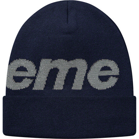Supreme Big Logo Beanie - Winter Warm Knit Hat for Men & Women - Perfect for Cold Weather, Skiing, and Streetwear Fashion (FW18 Collection)