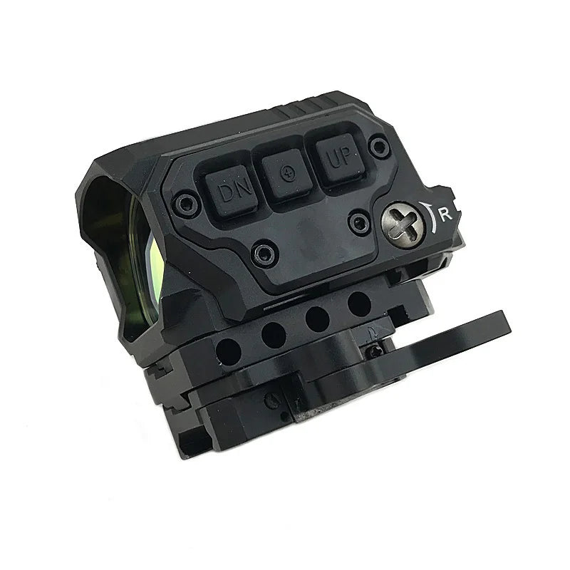 Tactical R1X Red Dot Sight Holographic Scope with IR Function - Precision Rifle Scope for Hunting & AR-15 | Ideal for Target Shooting, Home Defense & Outdoor Adventures