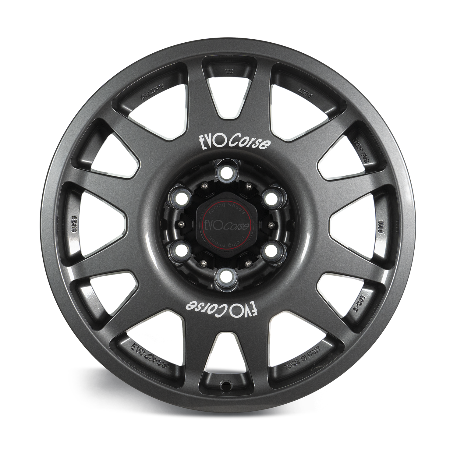 Evo Corse DakarZero Wheel 17x8 ET40 for 2024+ Toyota Land Cruiser & Lexus GX550 - Off-Road & Adventure Ready Alloy Rims