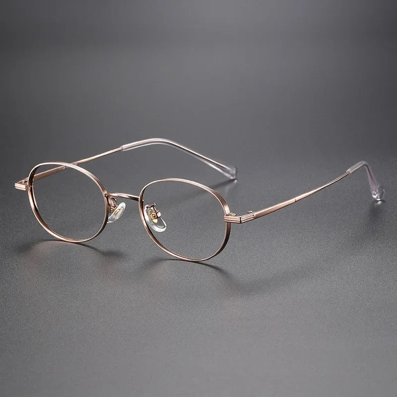 Aror Women's Full Rim Small Oval Titanium Eyeglasses 45015 - Lightweight & Durable Eyewear for Work, Reading & Everyday Use