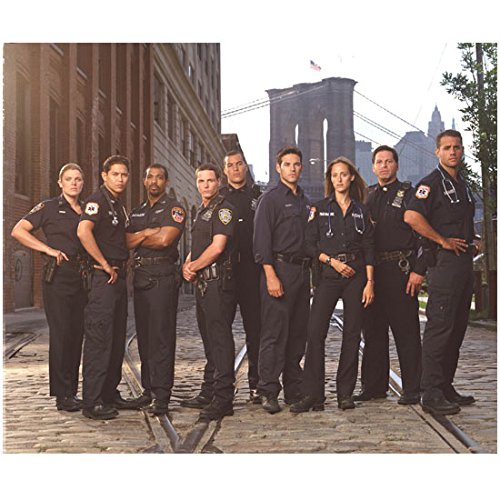 Third Watch 8x10 Cast Photo - Standing on Old Railroad Tracks Pose 2 | Premium TV Show Memorabilia for Fans & Collectors | Perfect for Home Decor, Office Display, and Gift Giving