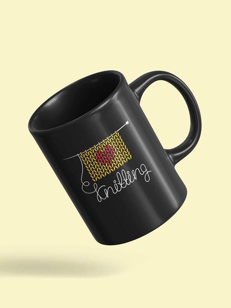 Smartprints Knitting Mug - Unisex Coffee Cup with Custom Design for Home, Office & Gifts - Perfect for Tea, Coffee & Hot Beverages