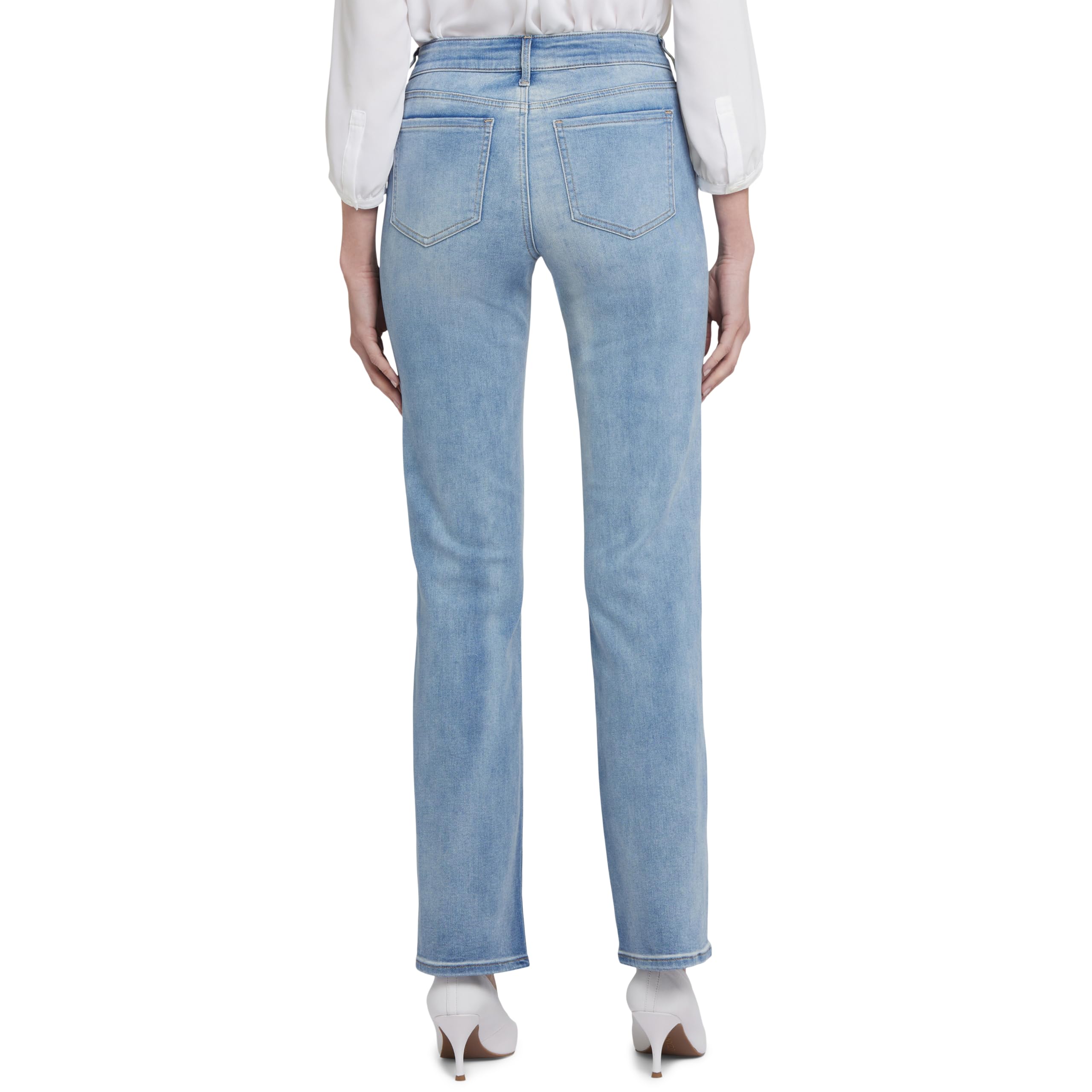 NYDJ Women's Marilyn Straight Leg Jeans - Comfortable Stretch Denim for Everyday Wear | Perfect for Work, Casual Outings & Travel