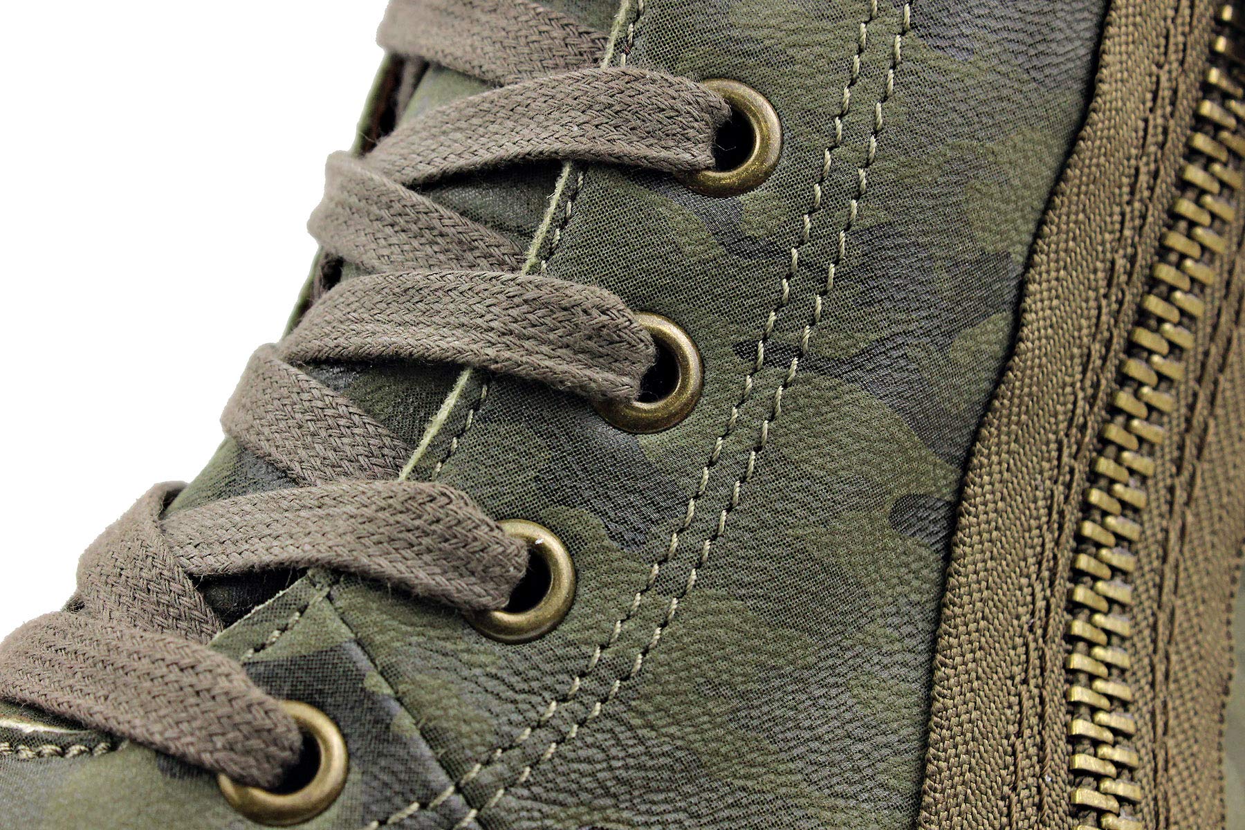 OSSTONE Men's Fashion Moto Boots - Zipper-Up Leather Chukka Boots Casual Shoes OS-5008-8-US | Perfect for Motorcycle Riding, Urban Streetwear & Everyday Wear