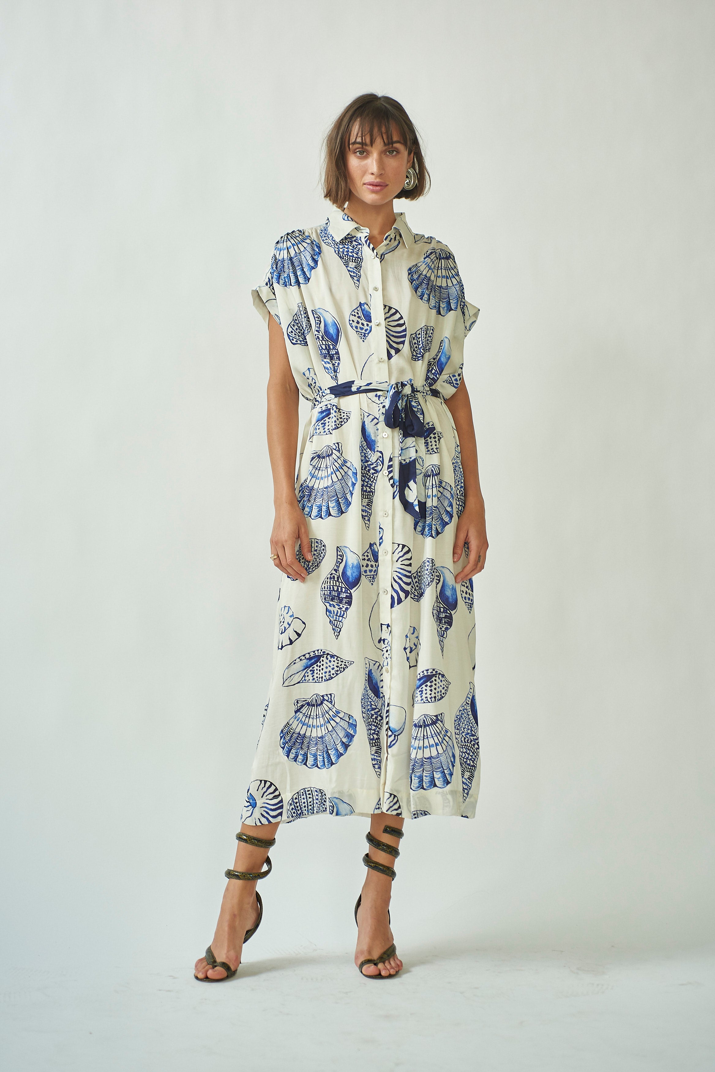 Valerie Dress 2 - Elegant Women's Floral Summer Dress with V-Neck & Flowy Skirt | Perfect for Beach Vacations, Date Nights & Special Occasions