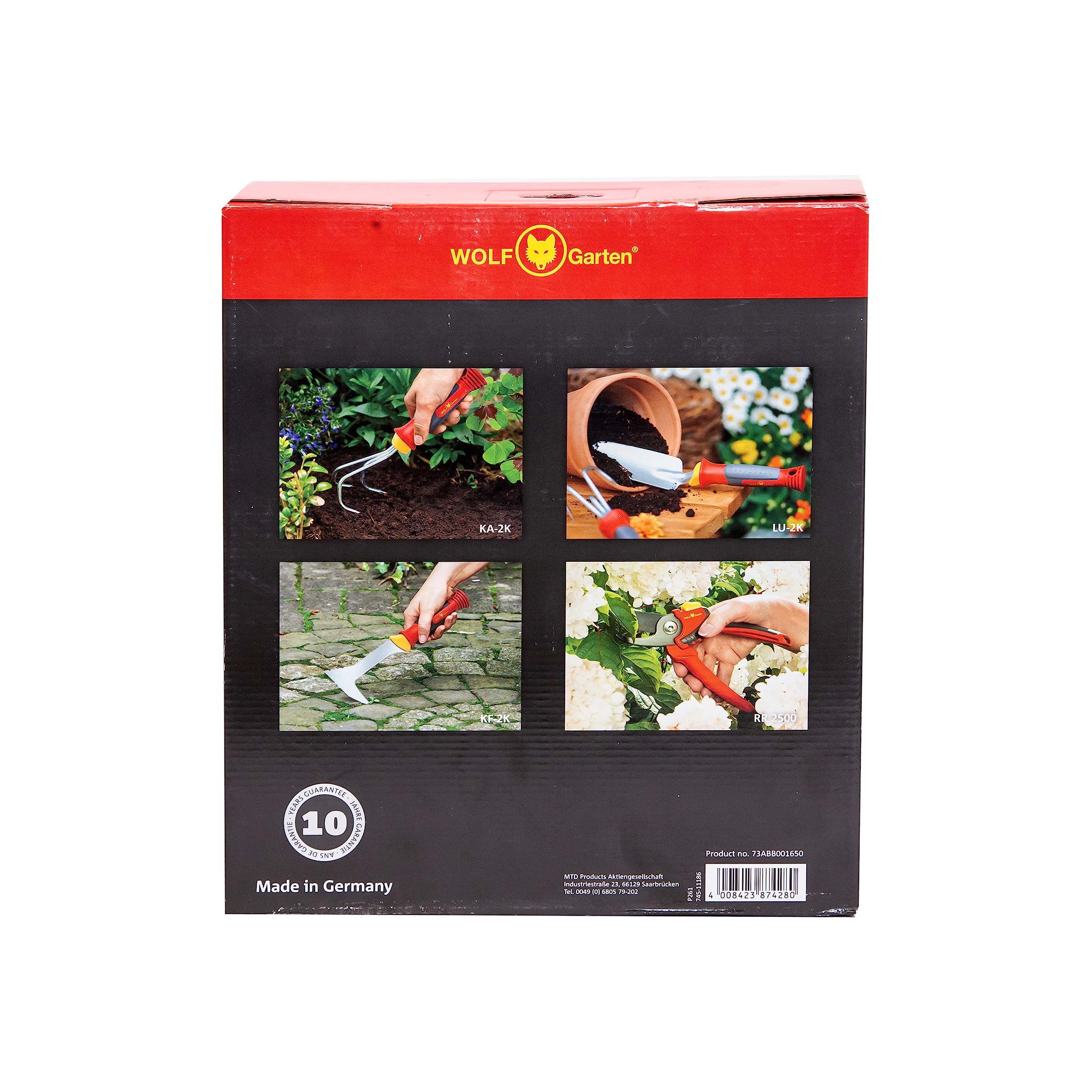 WOLF-Garten Small Gift Set 73ABB001650 - Perfect Gardening Tools for Home, Outdoor & Gifts