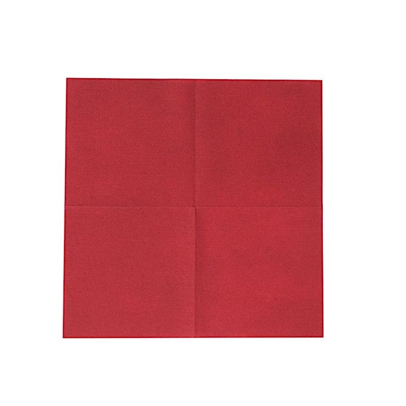 Premium 20-Pack 10x10 Inch White Airlaid Paper Cocktail Napkins - Soft, Absorbent & Disposable for Parties, Weddings & Events