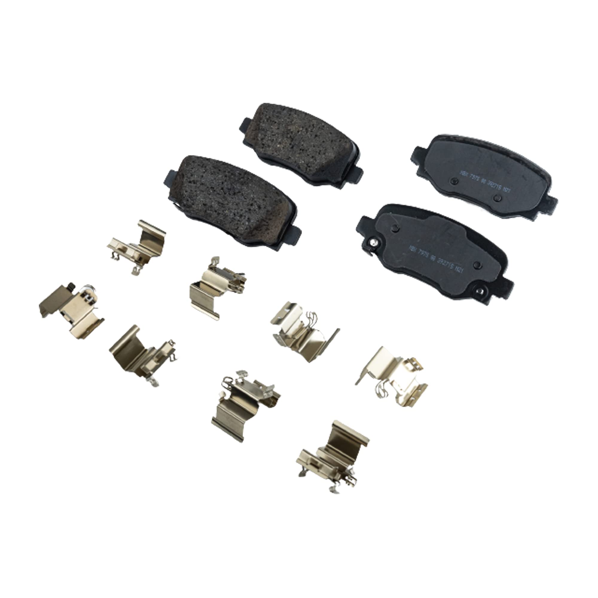 High-Performance Rear Brake Disc and Pad Kit for 2015-2022 Jeep Renegade & 2016-2020 Fiat 500X - Durable Cast Iron Ceramic Brakes - Perfect for City Driving and Off-Road Adventures