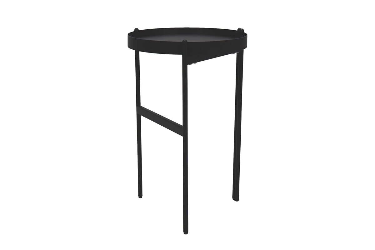 Modern Wooden Side Table with Storage Shelf - Slim Nightstand for Bedroom, Living Room, or Office - Perfect for Small Spaces & Home Decor