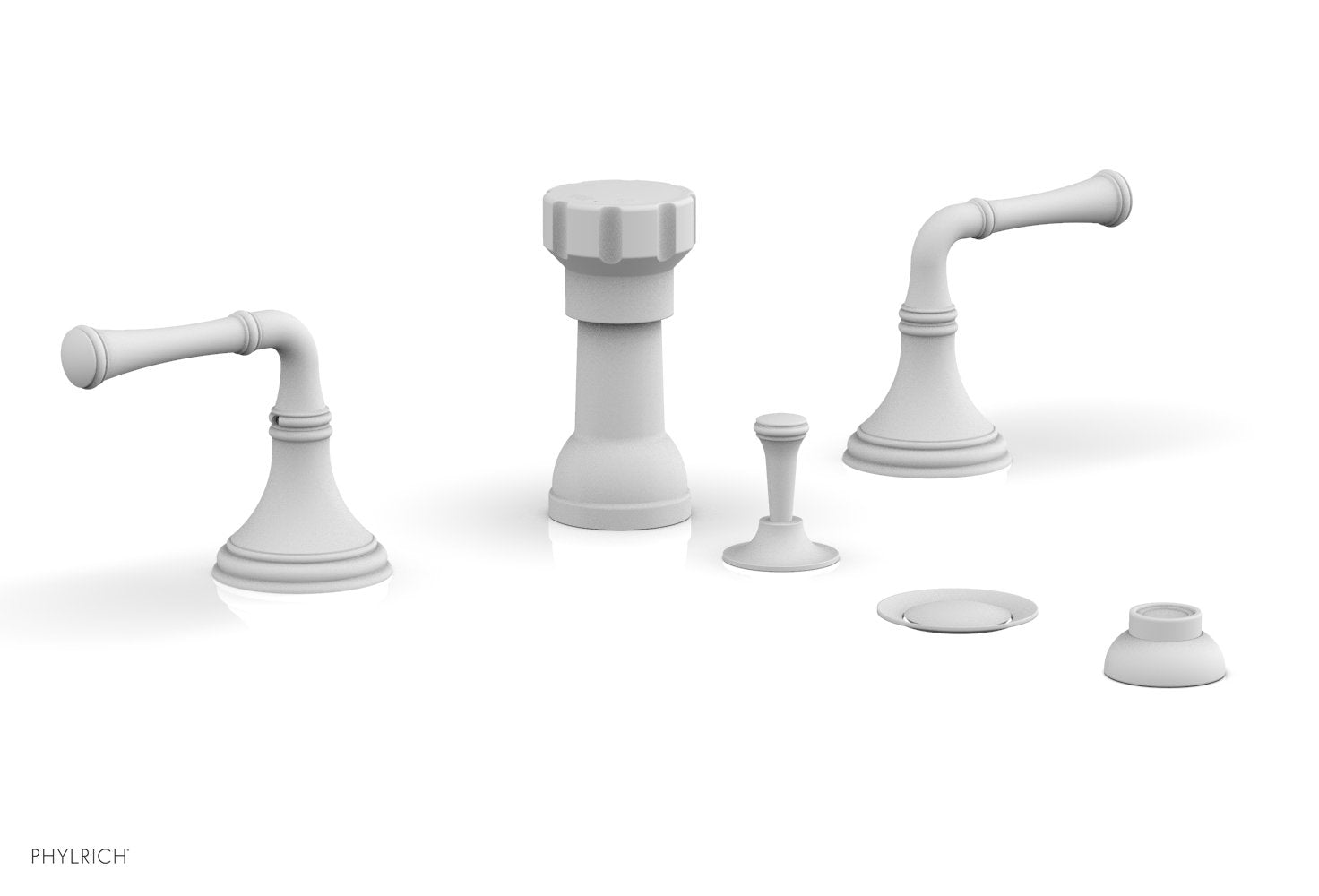 3RING Four Hole Bidet Set D4205 - Stainless Steel Bidet Sprayer with 4 Holes for Toilet, Bathroom Hygiene & Cleaning - Perfect for Home, RV, and Travel Use