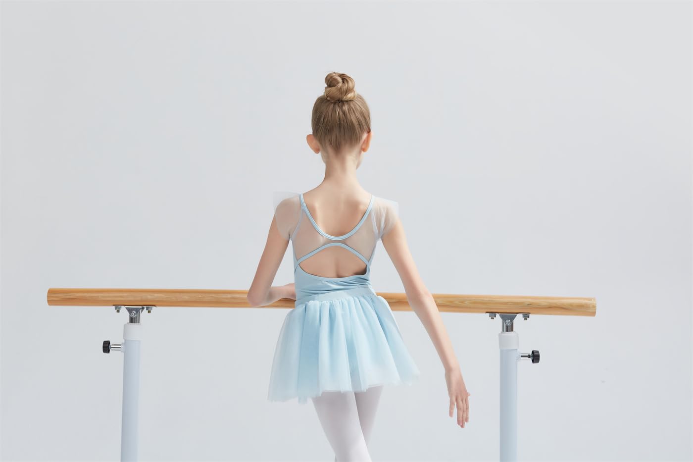 Girls Ballet Leotard with Skirt - Toddler to Big Kid Dancewear for Ballet Class & Recital (2T-12 Years)
