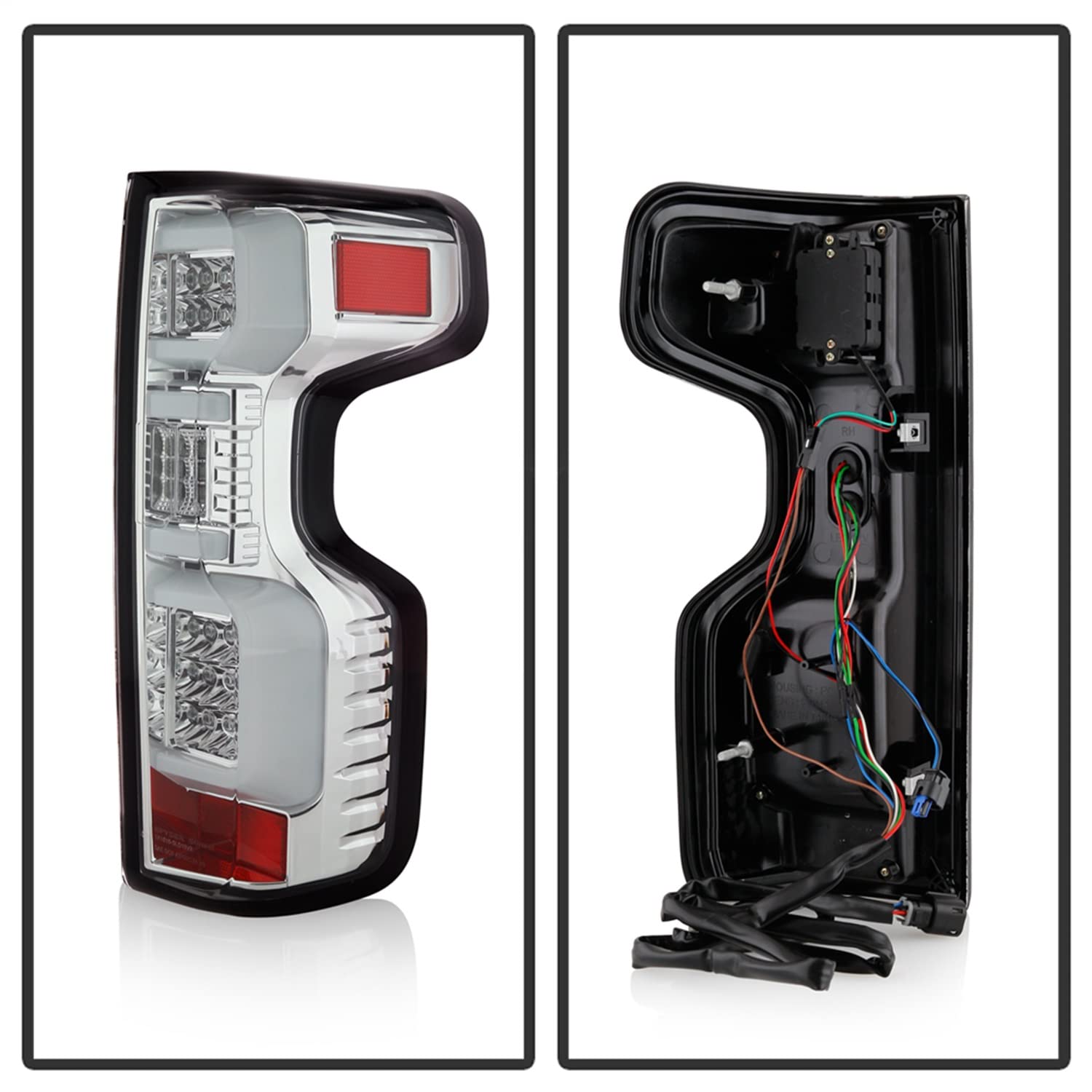 Spyder Euro Style LED Tail Lights - ALT-YD-CS19LED-C - Upgrade Your Car's Rear Lighting for Enhanced Style & Safety
