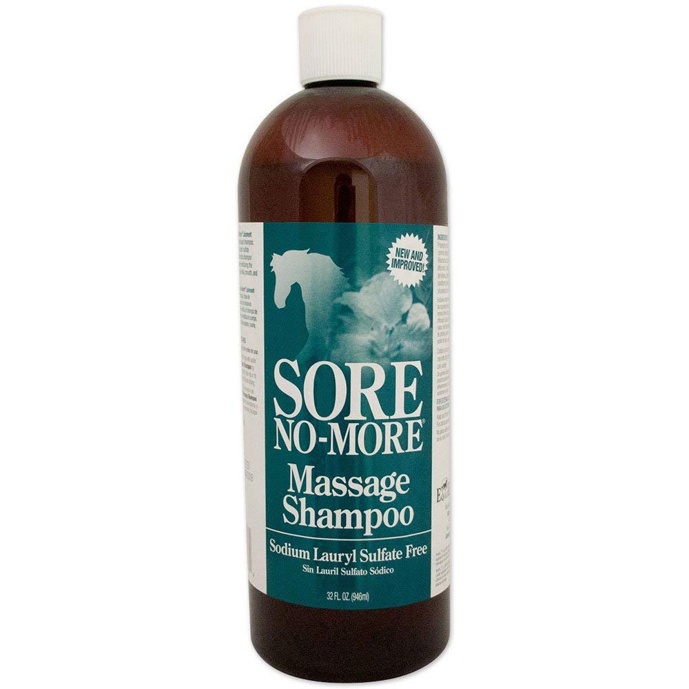 Sore No More Massage Shampoo Bottle - Pain Relief & Muscle Relaxation for Head, Neck & Shoulders - Perfect for Home Spa, Travel & Post-Workout Recovery