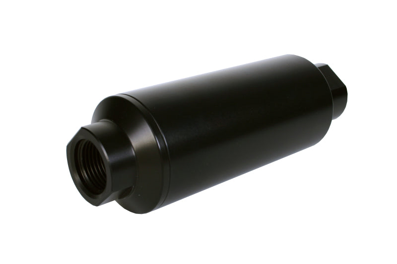 Aeromotive AN 12 ORB Inline Fuel Filter with 10 Micron Microglass Element - High Performance Fuel Filtration for Racing, Marine & Automotive Applications