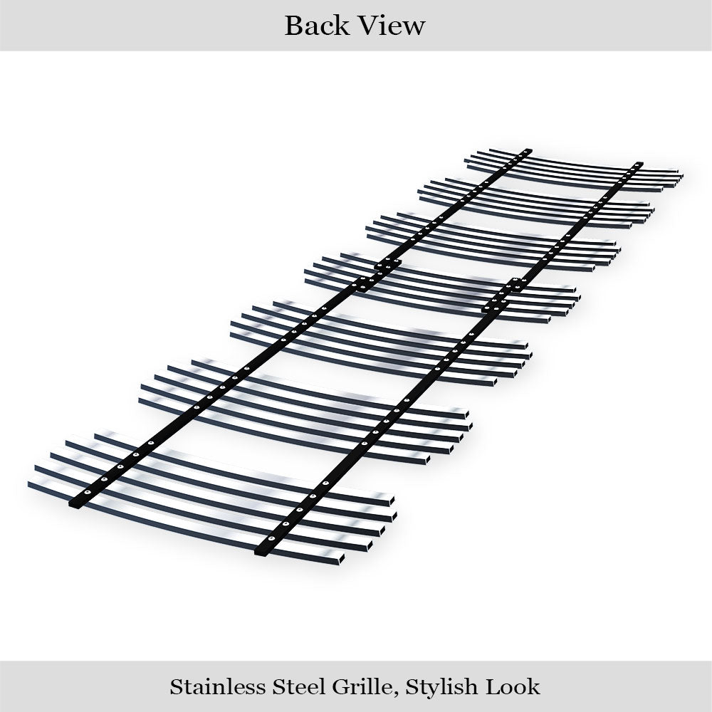 Polished Stainless Steel Upper Billet Grille for 2006-2010 Jeep Commander - Durable & Stylish Replacement Grille for Off-Road & Urban Driving