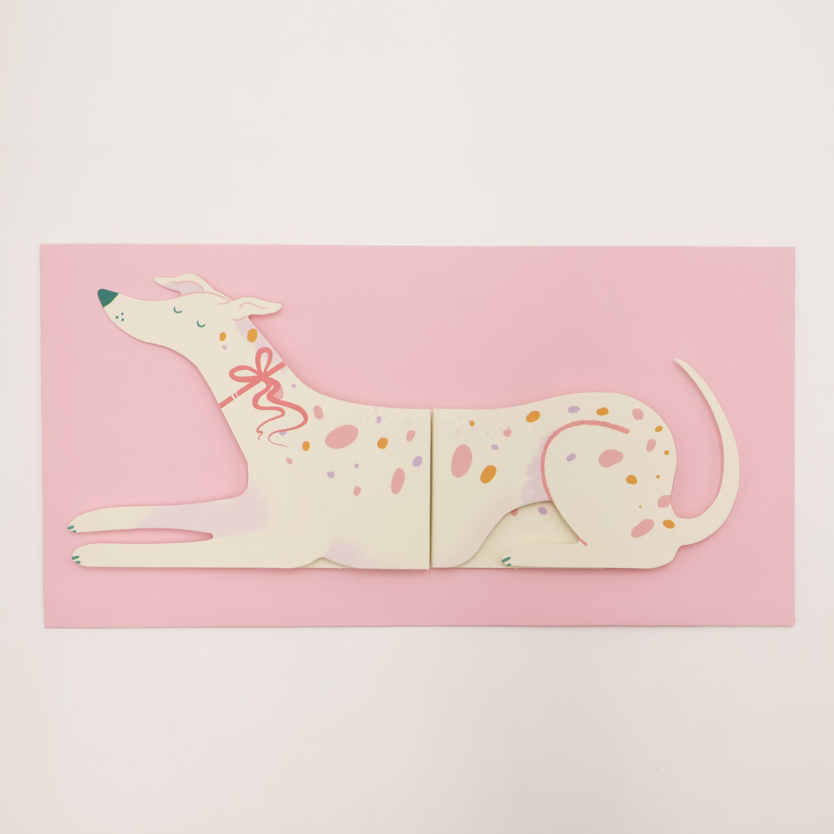 Bryony Moss Long Doggo Eggy Card - Funny Dog Birthday Greeting Card for Dog Lovers, Perfect for Birthdays, Holidays & Special Occasions