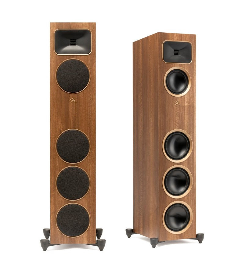 MartinLogan Motion Foundation F1 Tower Speakers Pair - High-Fidelity Floorstanding Speakers for Home Theater & Audiophile Sound Systems