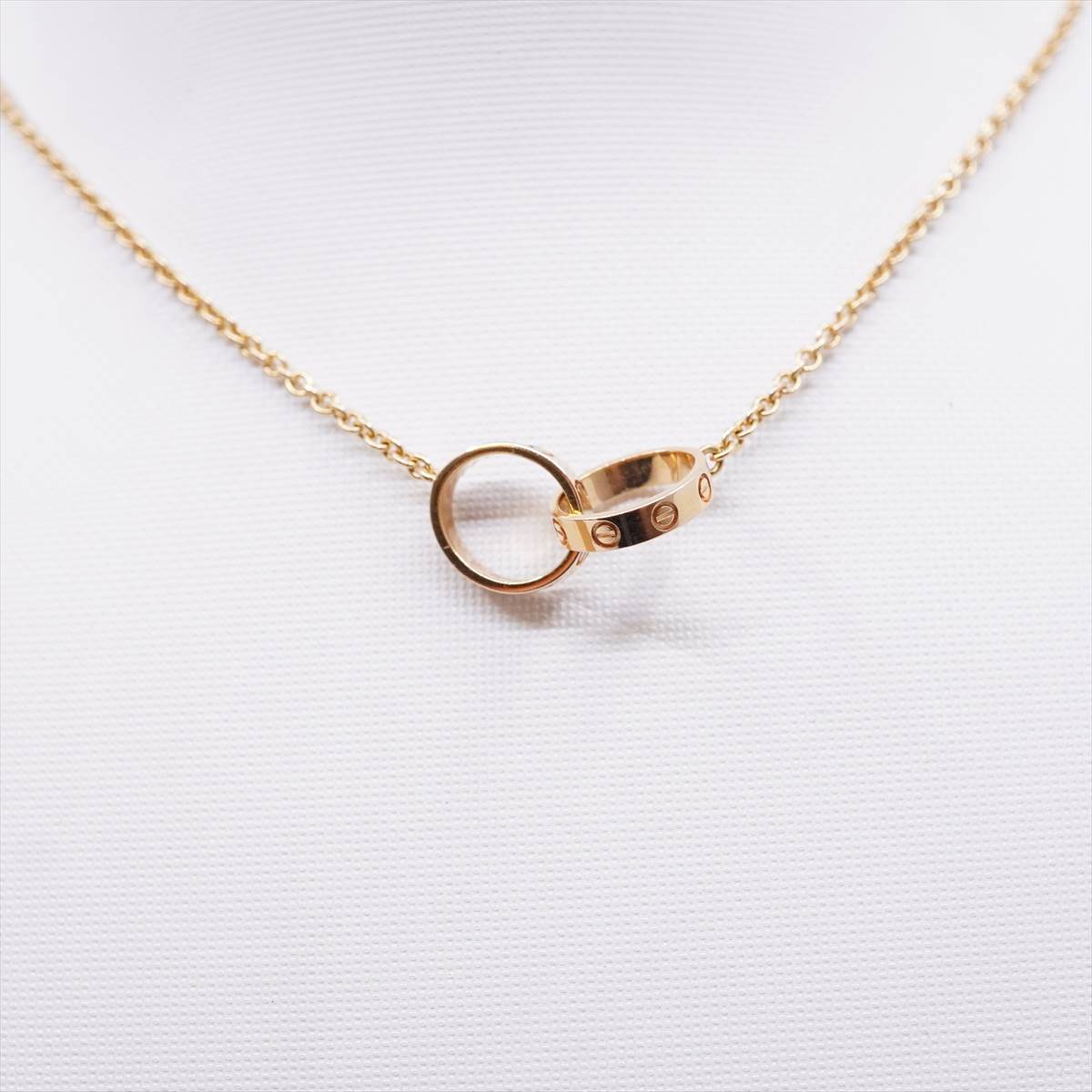 Cartier Baby Love Necklace 18K Yellow Gold - Elegant Minimalist Jewelry for Women, Perfect for Everyday Wear & Special Occasions