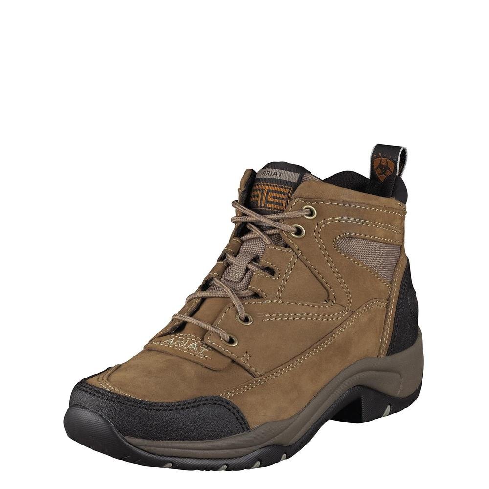 Ariat Women's Terrain Waterproof Hiking Boots - Lightweight Comfortable Outdoor Shoes for Trekking & Trail Walking - Perfect for Hiking, Camping & Mountain Adventures (Taupe)