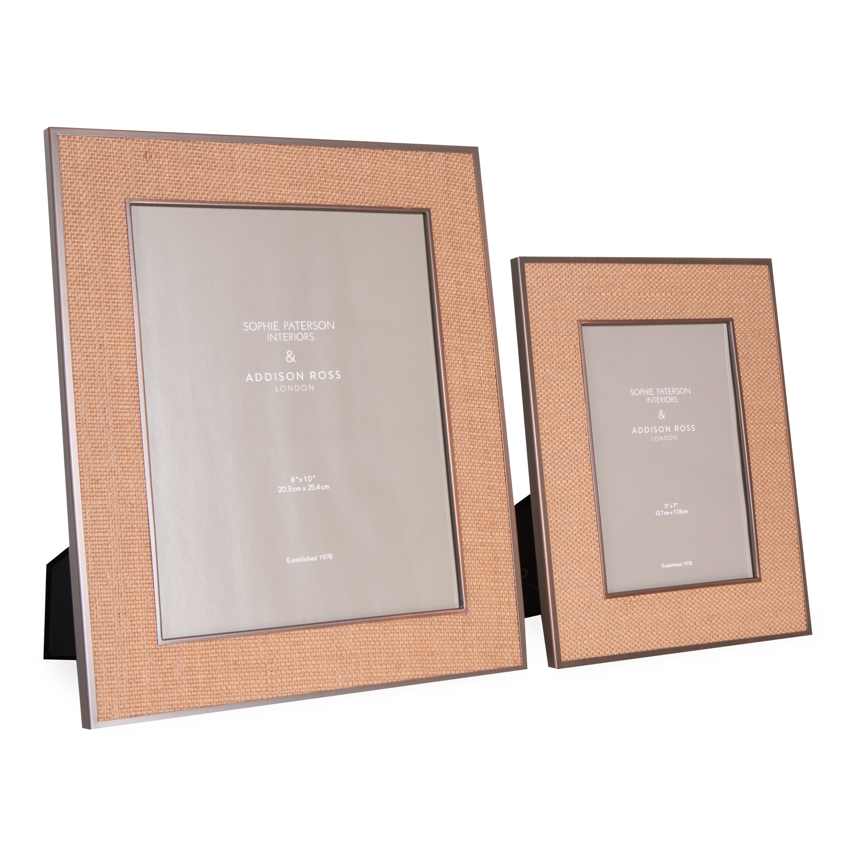 Natural Rattan Frame with Almond Finish - Stylish Home Decor for Living Room, Bedroom, or Patio
