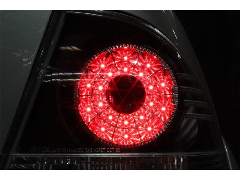 Spyder Auto 5005809 LED Tail Lights Black/Clear - High-Performance Aftermarket Brake Lights for Cars & Trucks