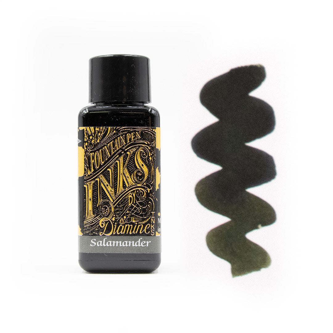Premium Diamine Fountain Pen Ink 30ml Bottle - Vibrant Colors for Calligraphy, Journaling & Artistic Writing - Perfect for Fountain Pens, Dip Pens & Ink Drawing