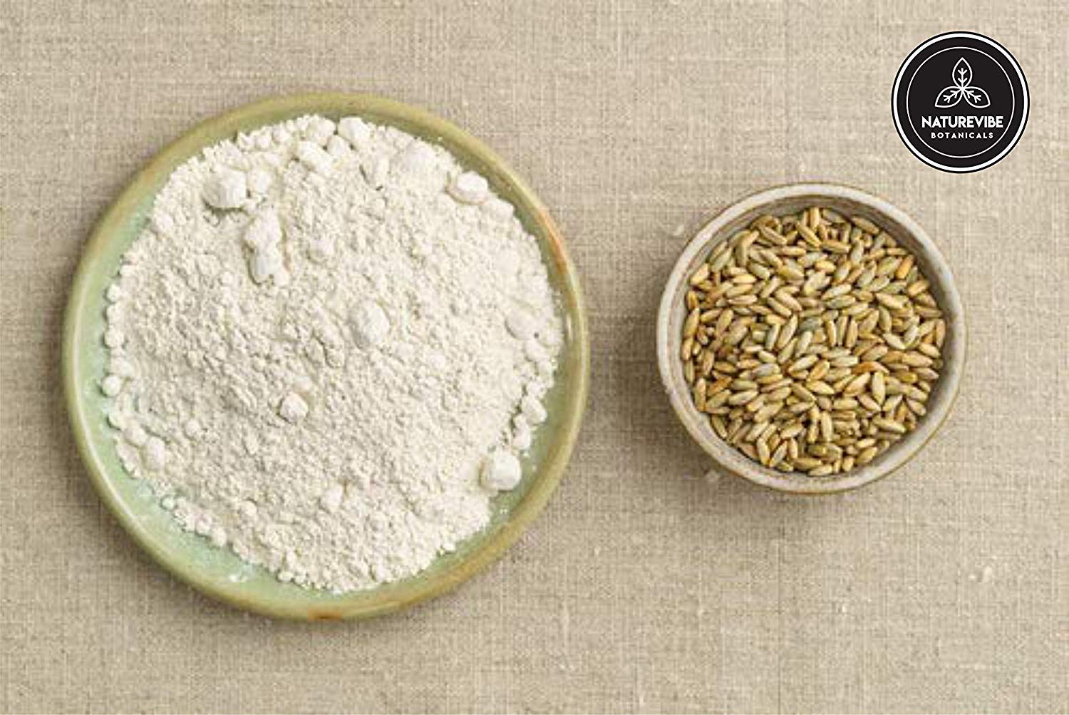 Organic Oats Flour 1Kg (2.2 lbs) | Gluten-Free, Non-GMO Rolled Oats Atta for Baking & Cooking | Perfect for Bread, Cookies, Pancakes & Healthy Breakfast Recipes