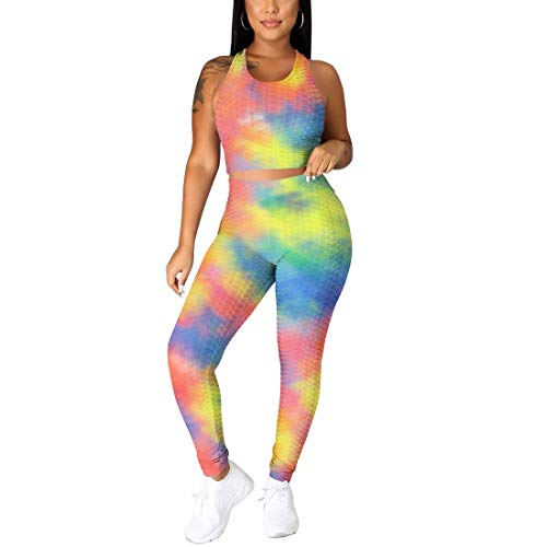 139 Tie Dye Yellow Pink Green