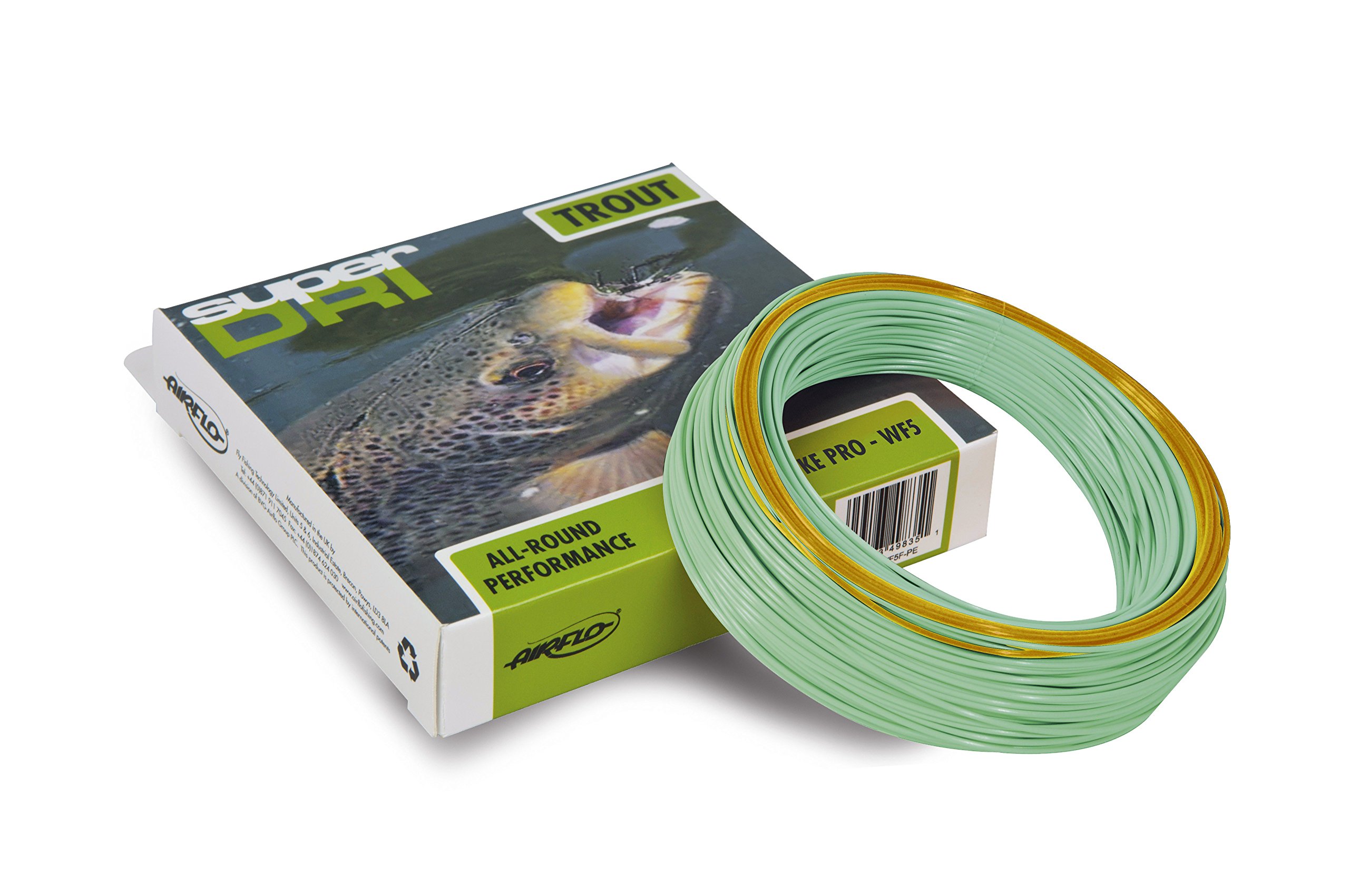 Airflo Super Dri Lake Pro Fly Fishing Line - Premium Floating Fly Line for Trout, Bass & Freshwater Fishing - Ideal for Lakes, Rivers & Streams
